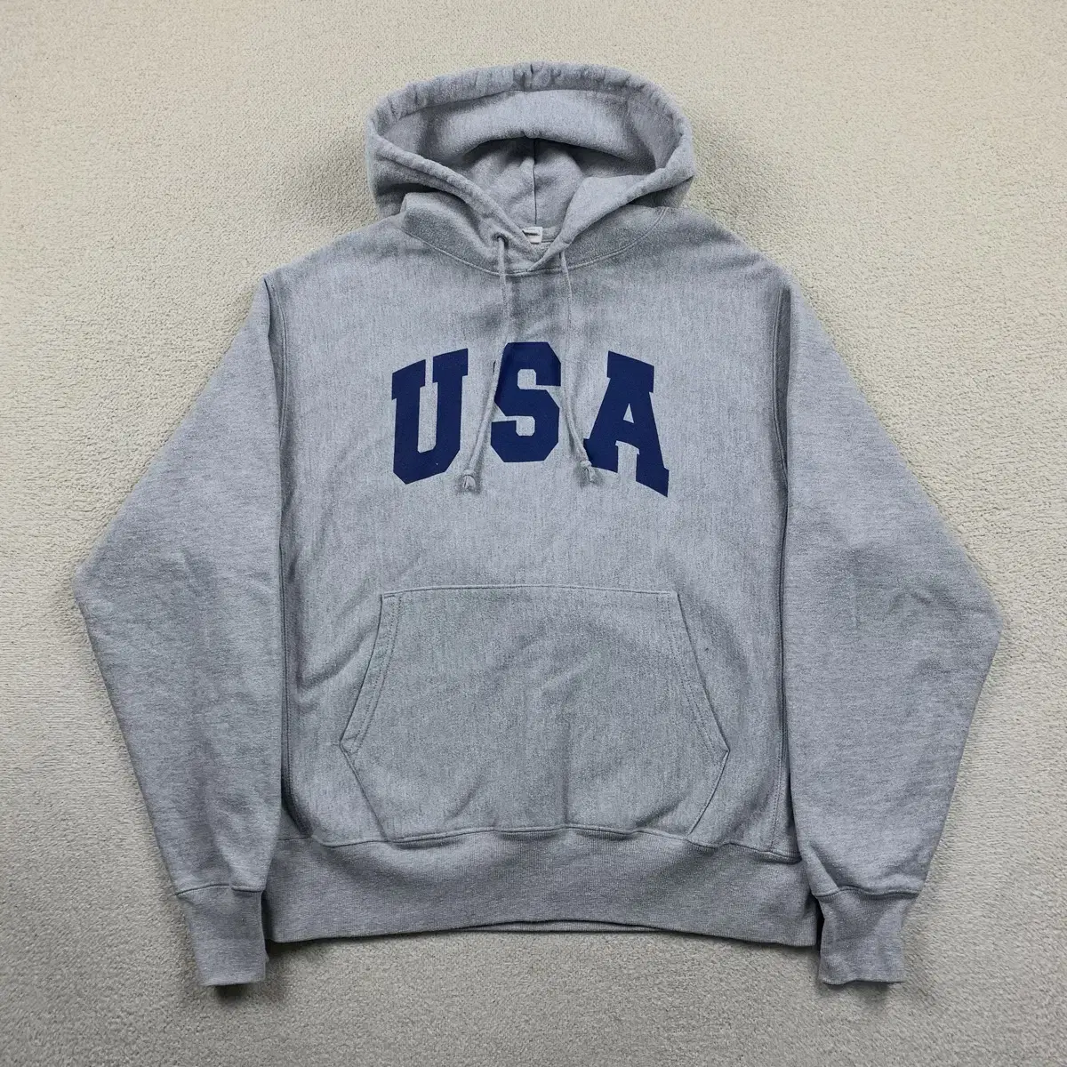 Champion Reverse Weave USA Logo Heavyweight Sweat Hoodie