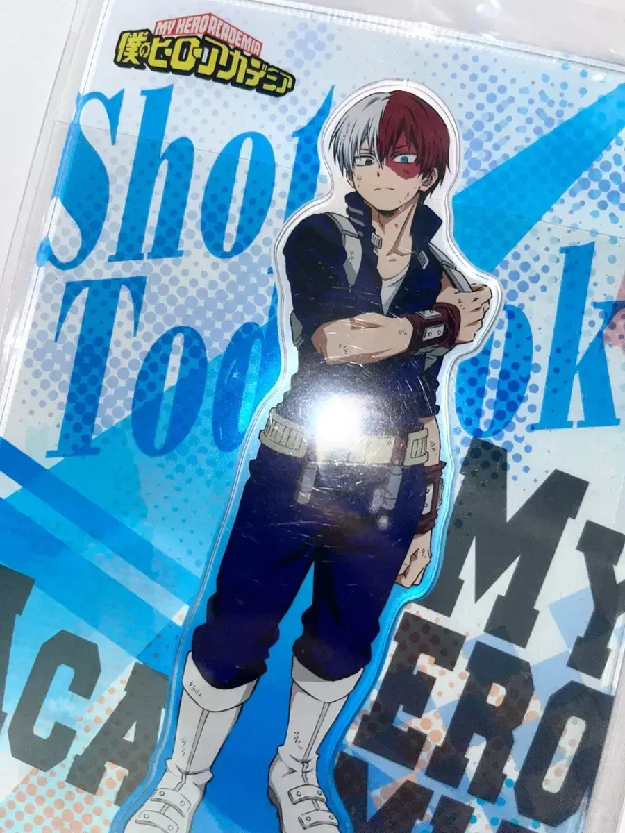 Hiroakademia Todoroki Shoto Battle Suit acrylic unsealed