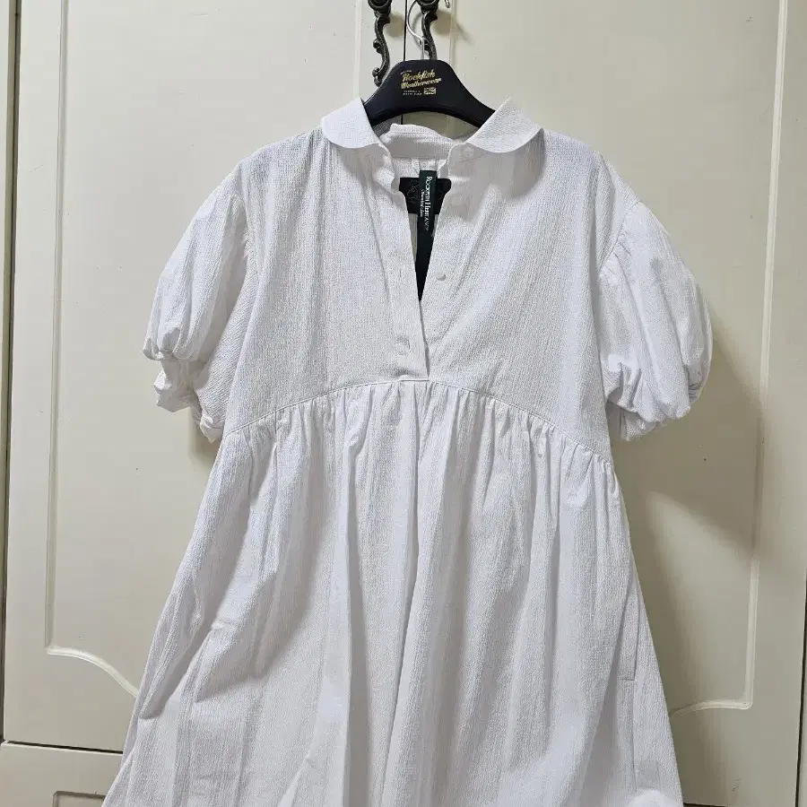 락피쉬 원피스 새상품 ST.IVES VOLUME SHIRT DRESS