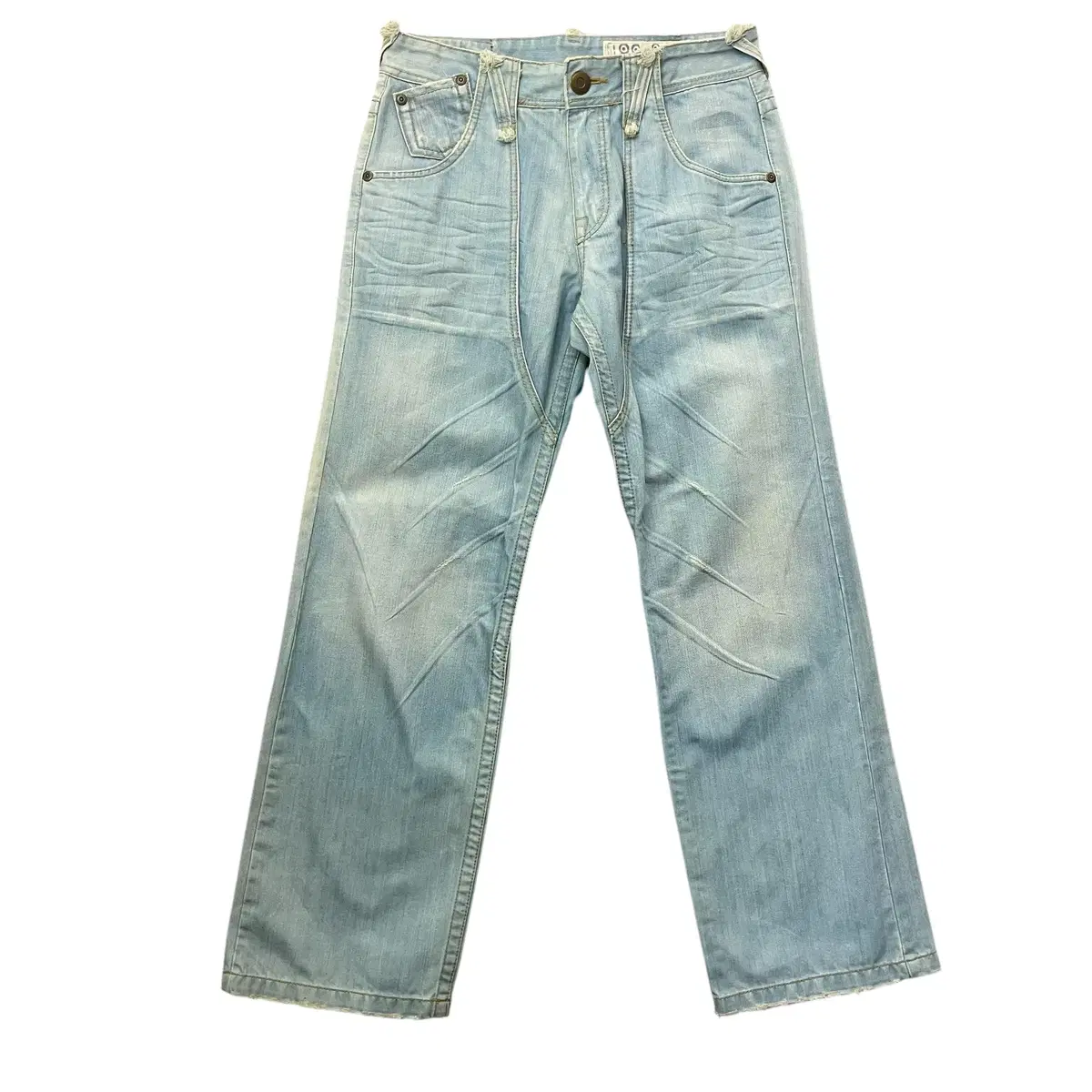 (33) A.N.B Light Blue Wash Denim Pants