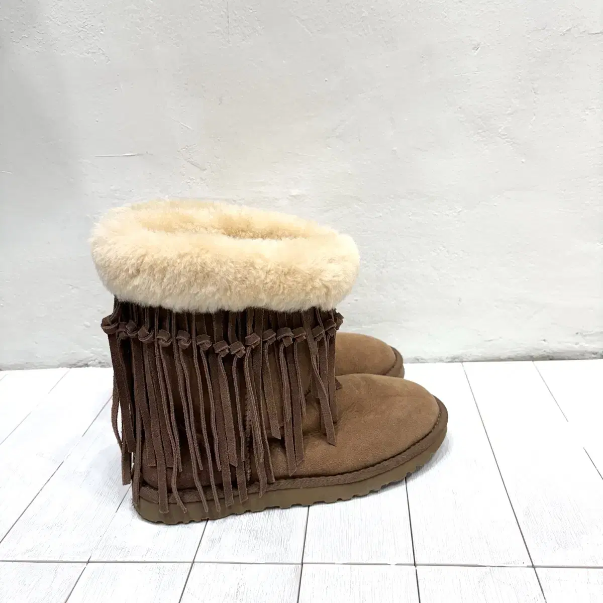 빈티지 UGG 태슬 부츠