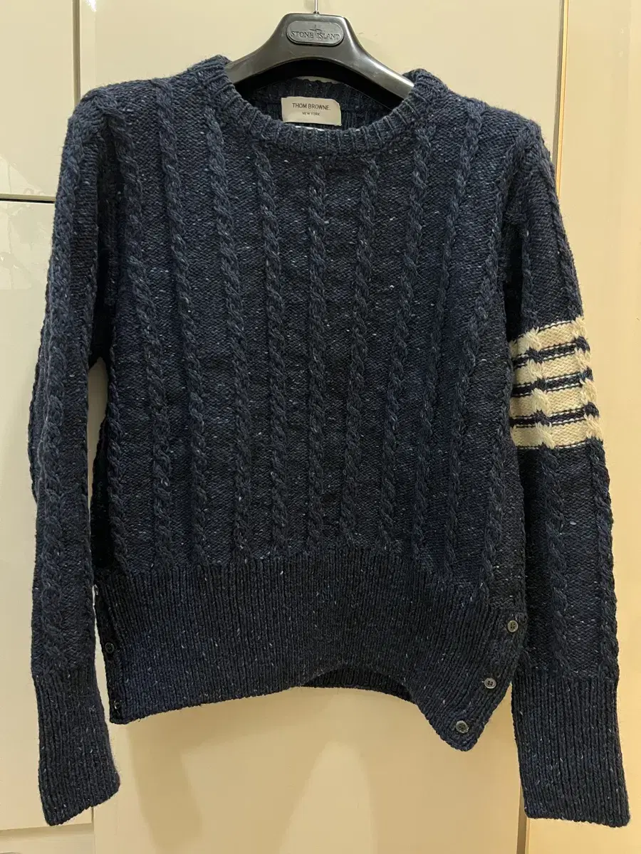 23FW Tom Brown Mohair Knit Size 5 (New)