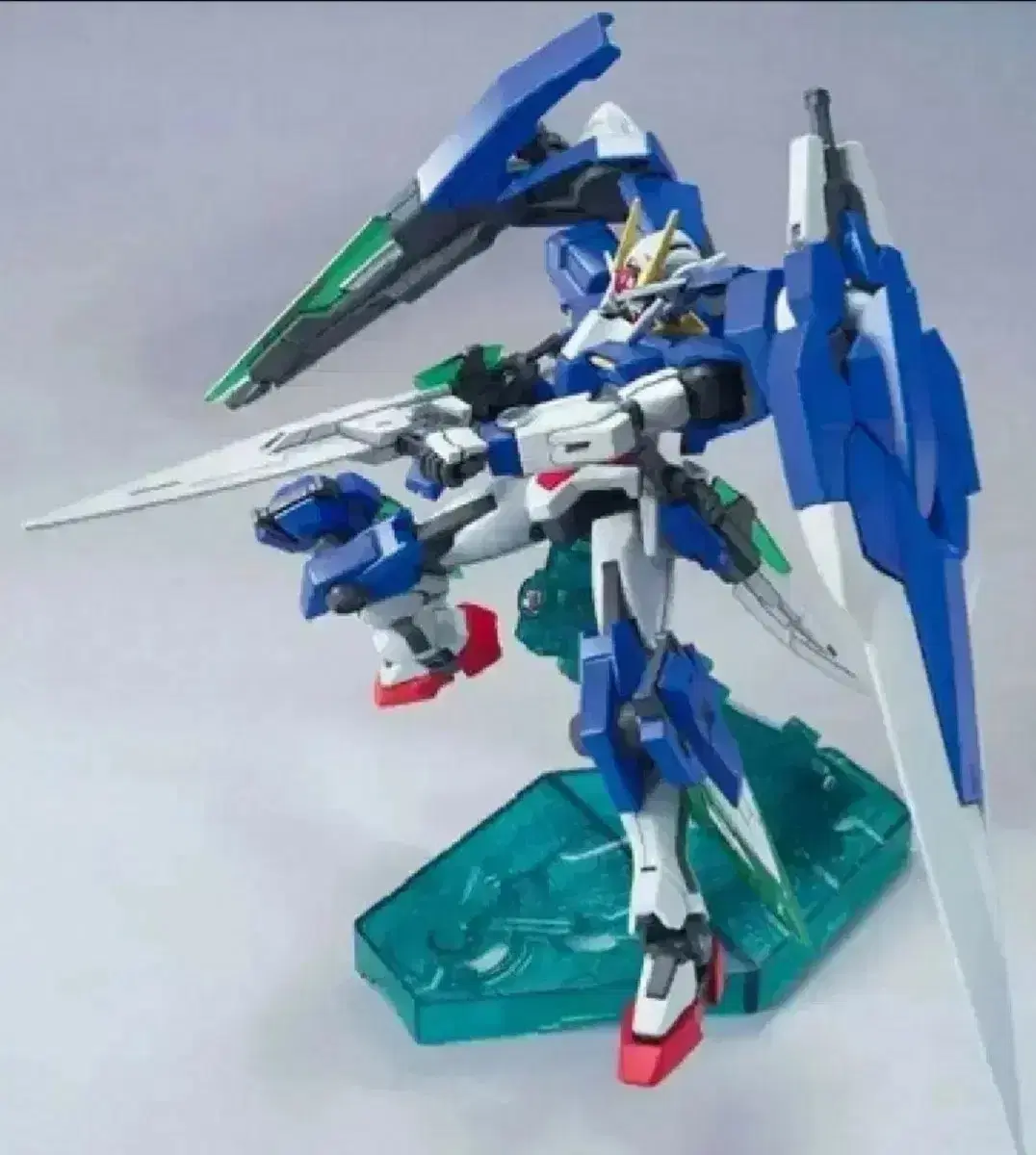 Onda HG Double-O Gundam Sevensword G Gunpla Statue Gunbe Gundam Base