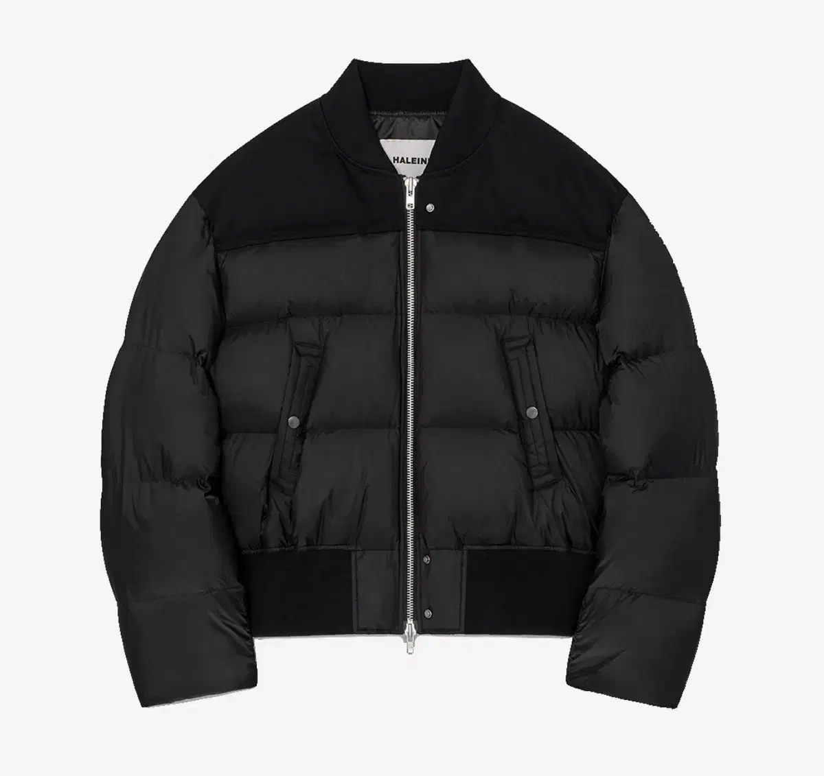 [2] Alene cropped duck down bomber padding