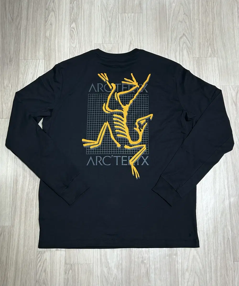 [L] Arcturix Arctic Multibird Logo Long Sleeve T-Shirt Black