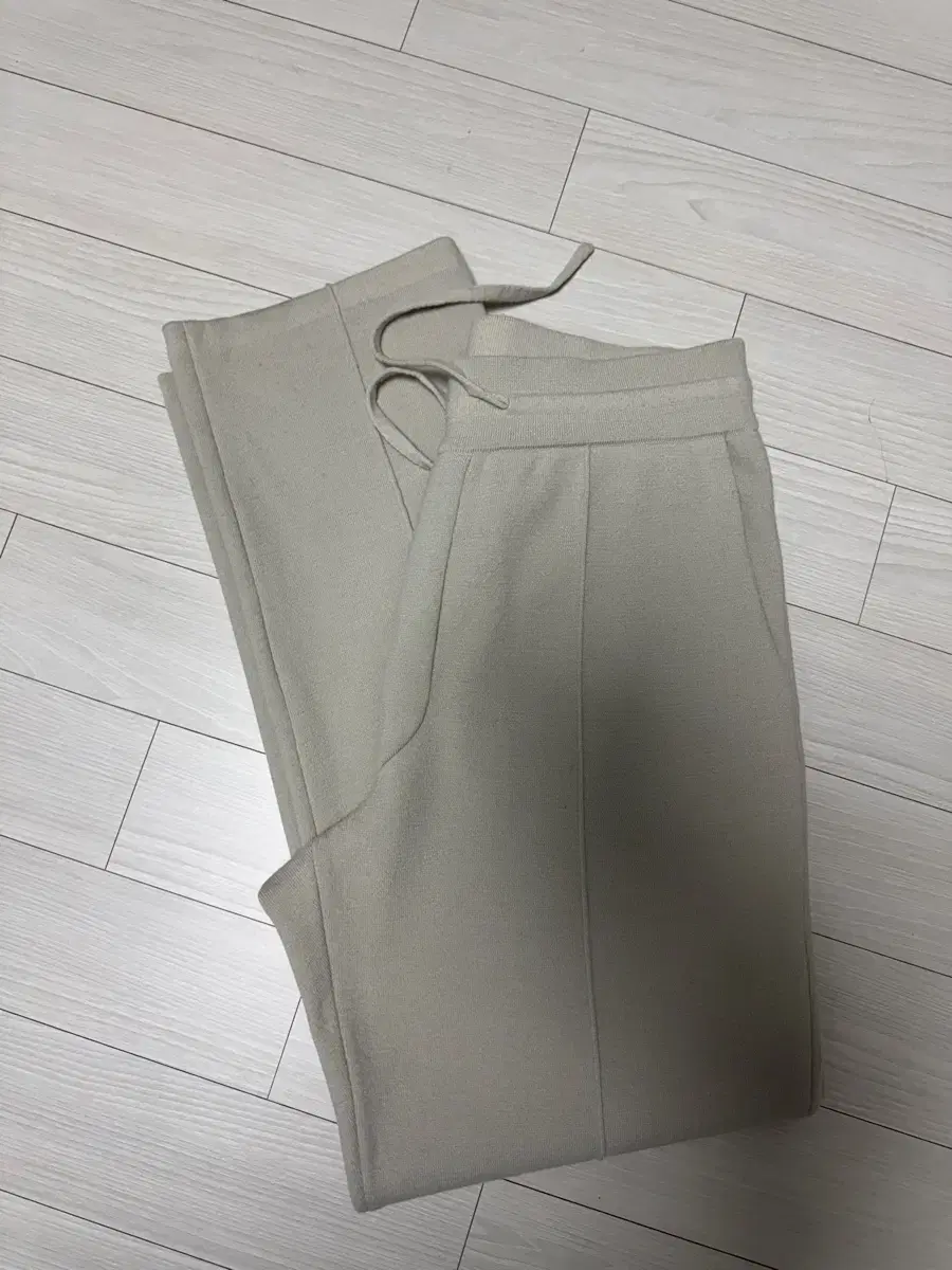 Solid Homme Knit Pants Beige 46(30)