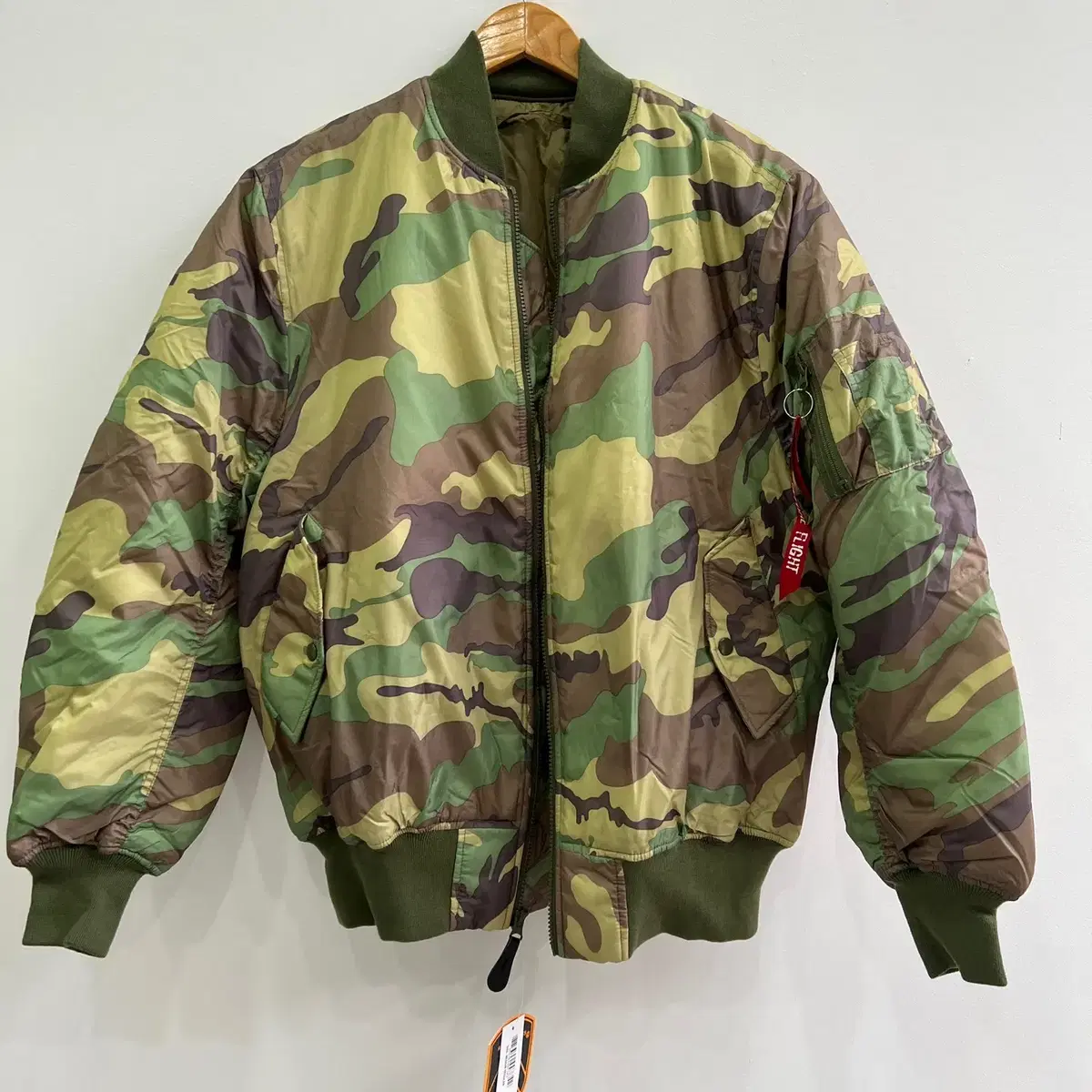 BAF MA-1 우드랜드 항공점퍼 M L XL