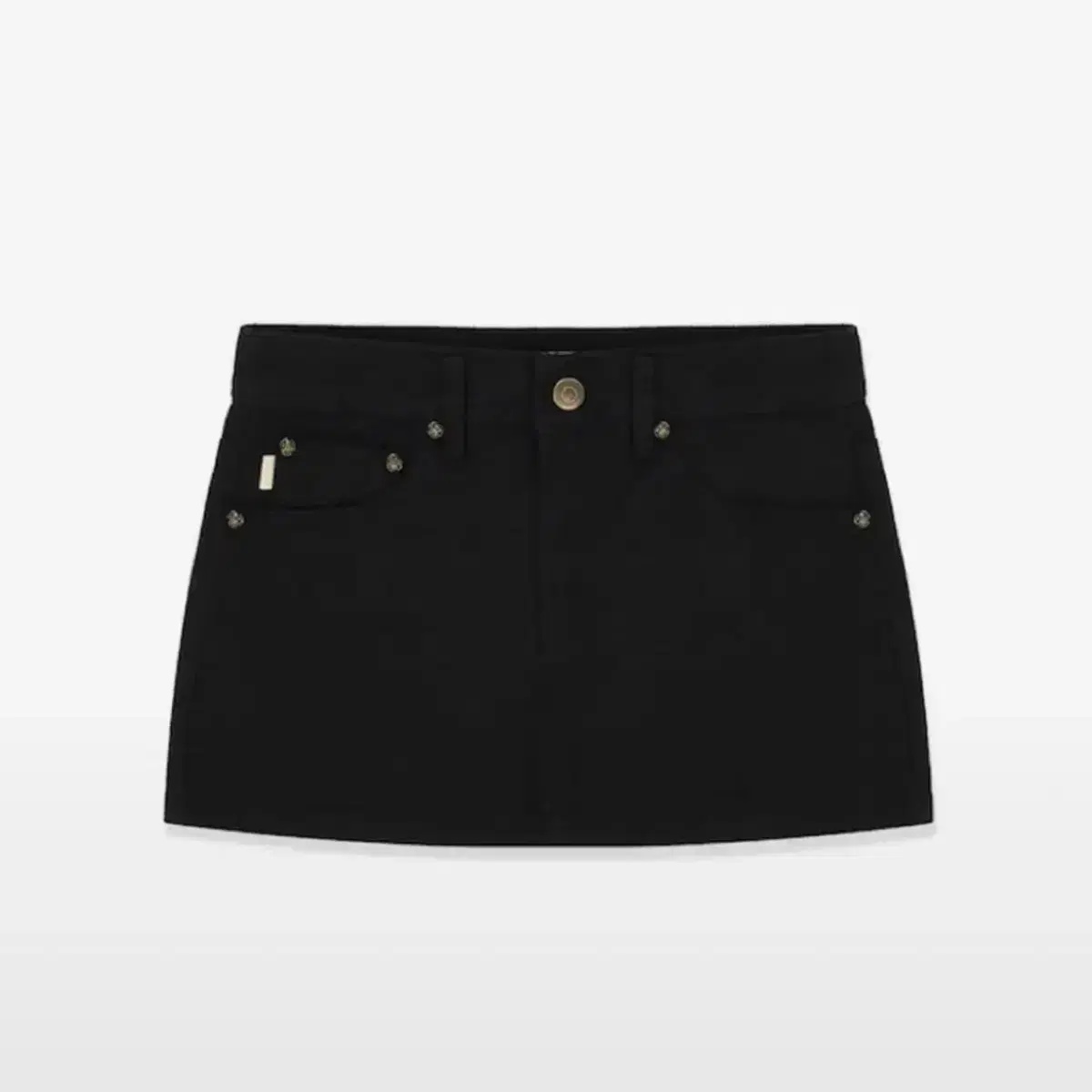 글로니(glowny) 99 LOW-RISE MINI SKIRT M 블랙