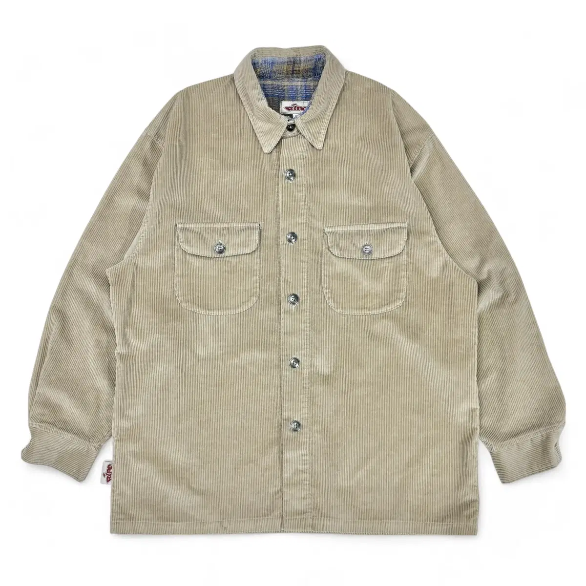 90's Ripe Skateboards Corduroy Shirt L