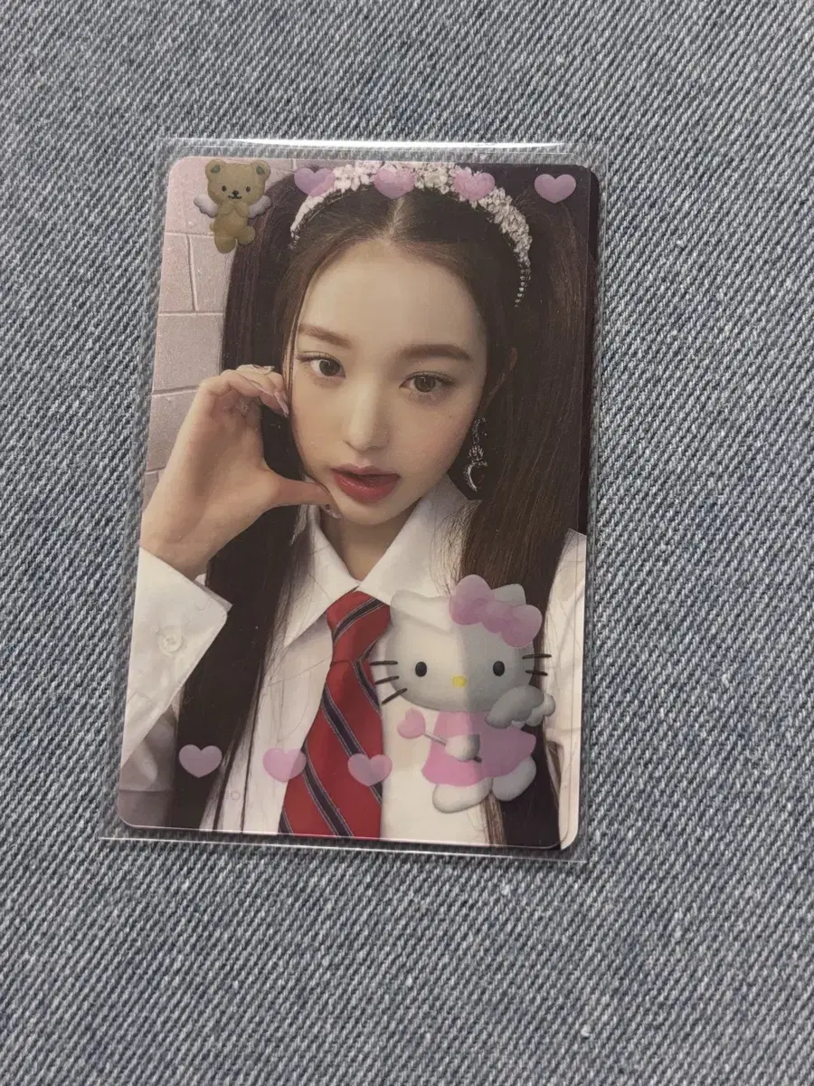 ive ive wonyoung luvdive heart jewelry unreleased photocard photocard wts sells