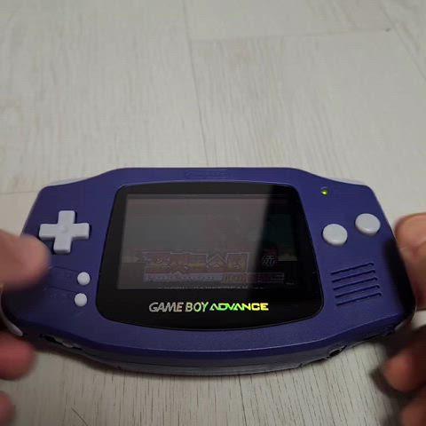 닌텐도 GBA ips v3 게임보이 어드밴스 블루