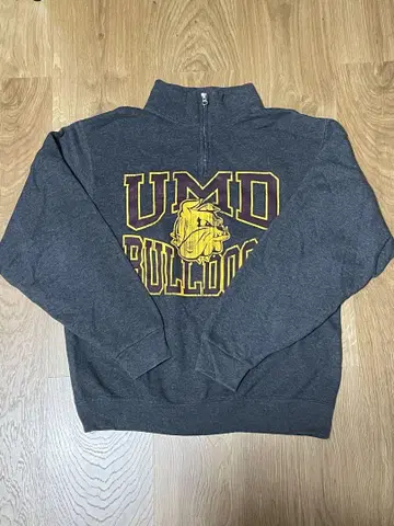 UMD Bulldogs 아노락 트레이닝복 트레이닝복 M사이즈 그레이