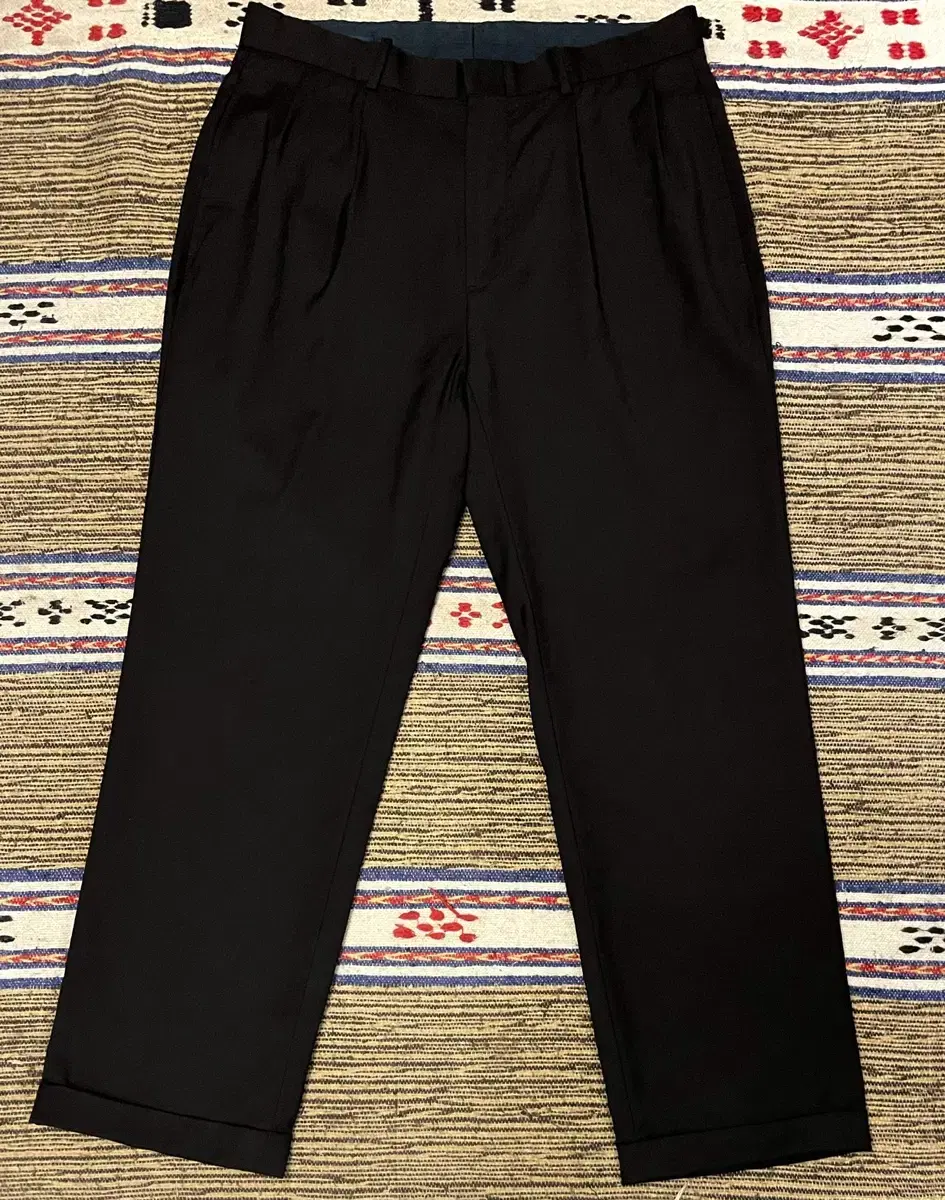 (32)POLO Ralph Lauren Wool Two-Tone Trouser Pants Slacks