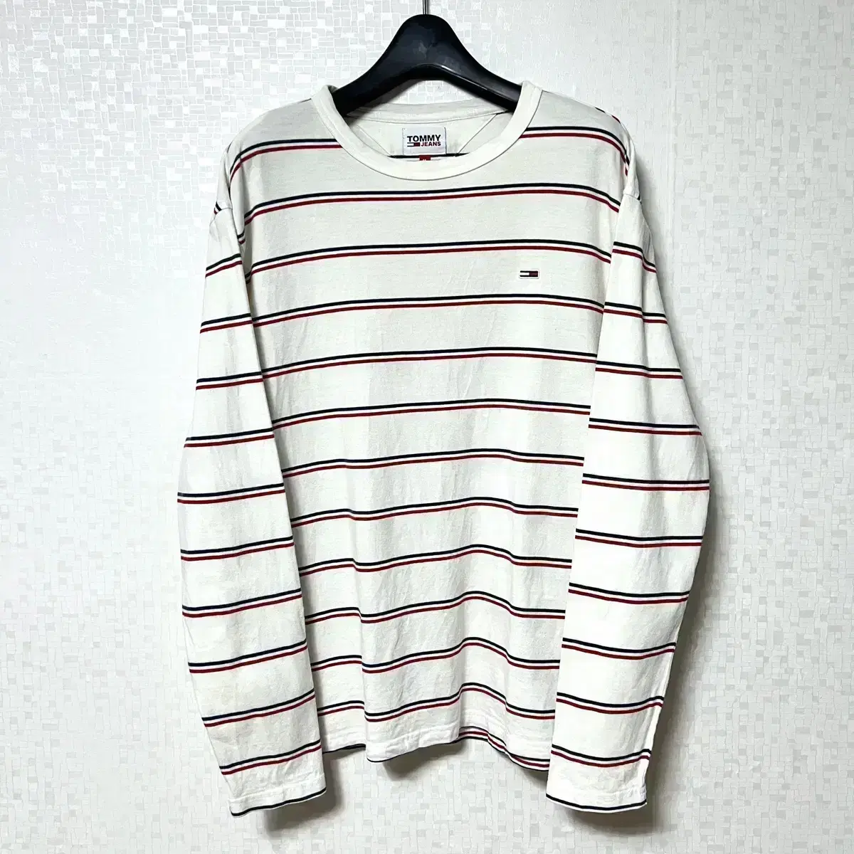 [M,95]Tami Jins Stripe Long Sleeve Tee Tami