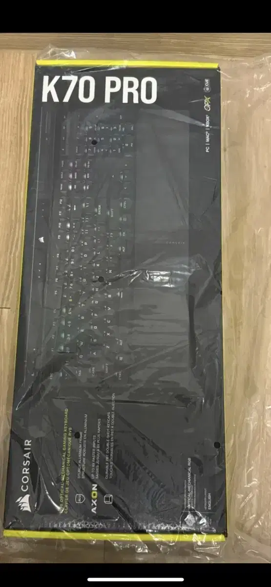 커세어 K70 PRO 은축 미개봉