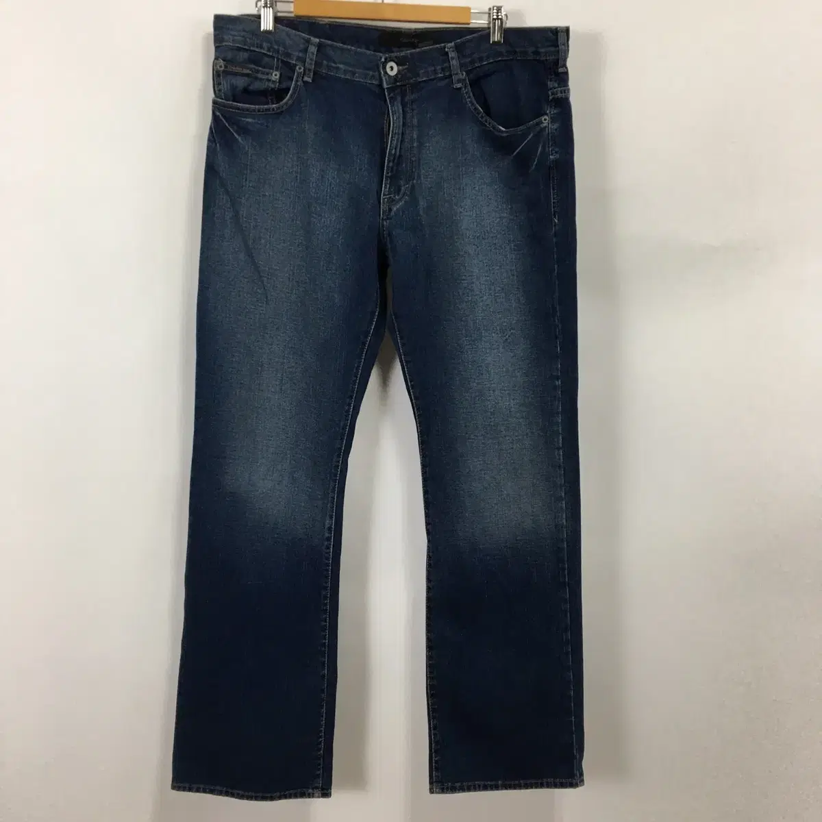 CK Calvin Klein Bootcut Dark Blue Denim Jin Men's 36