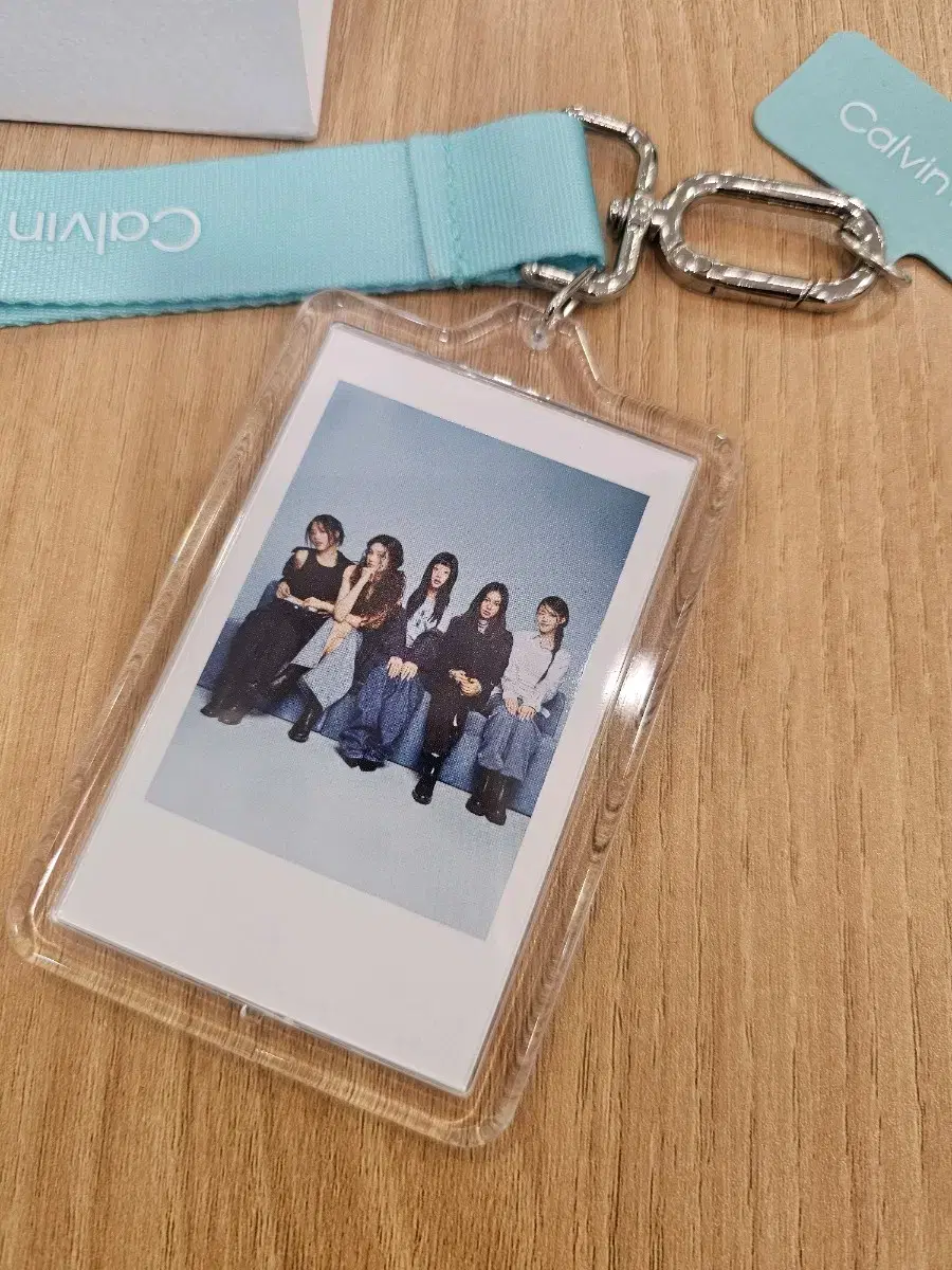 New Jeans CK Keyring