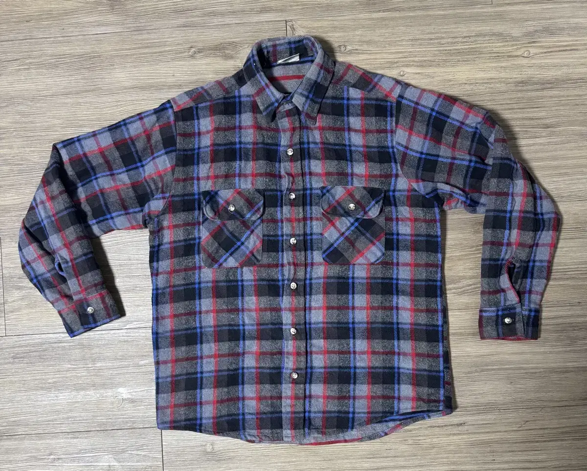 90s Five Brothers Flannel Check Shirt