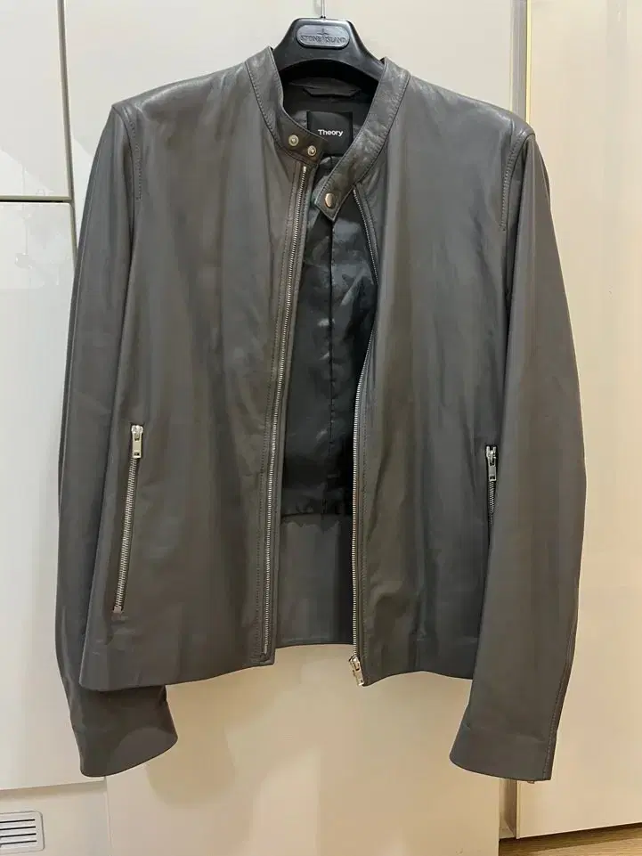 Department Store) Terry Gray Sheepskin Jacket M