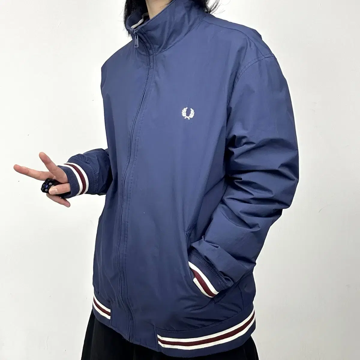 (무료배송) Fredperry 프레드페리 월계수로고 나일론 자켓