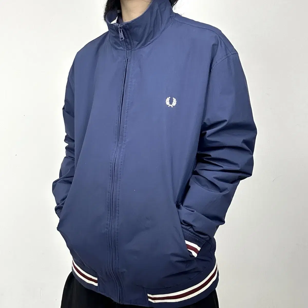 (무료배송) Fredperry 프레드페리 월계수로고 나일론 자켓