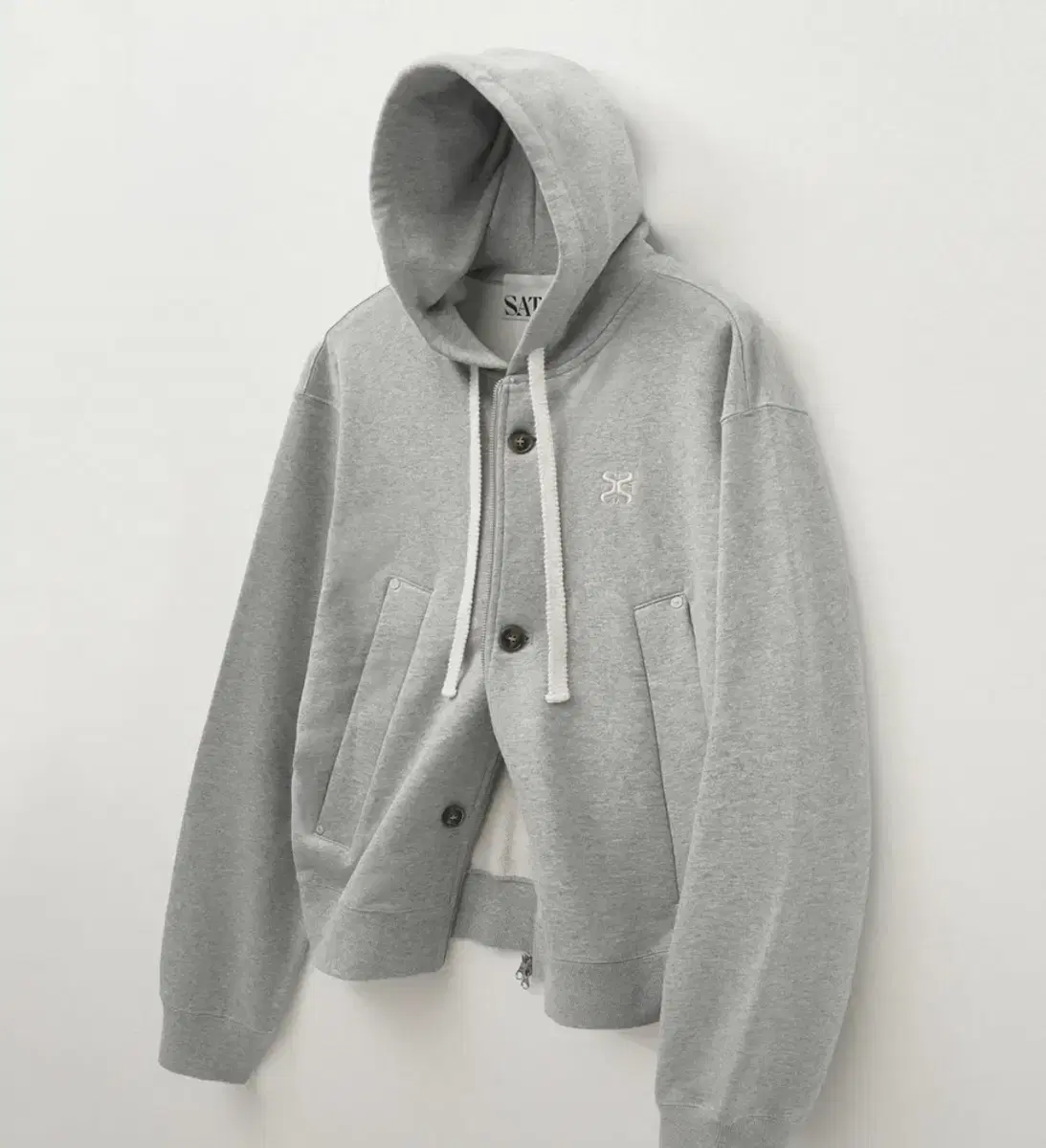 SATUR Hooded Zip Up L