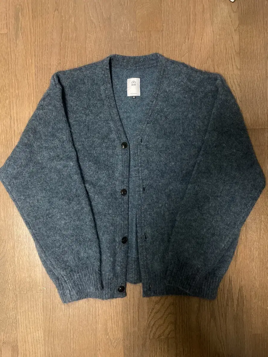 (3) Polythene lew mohair cardigan bloo 24ss