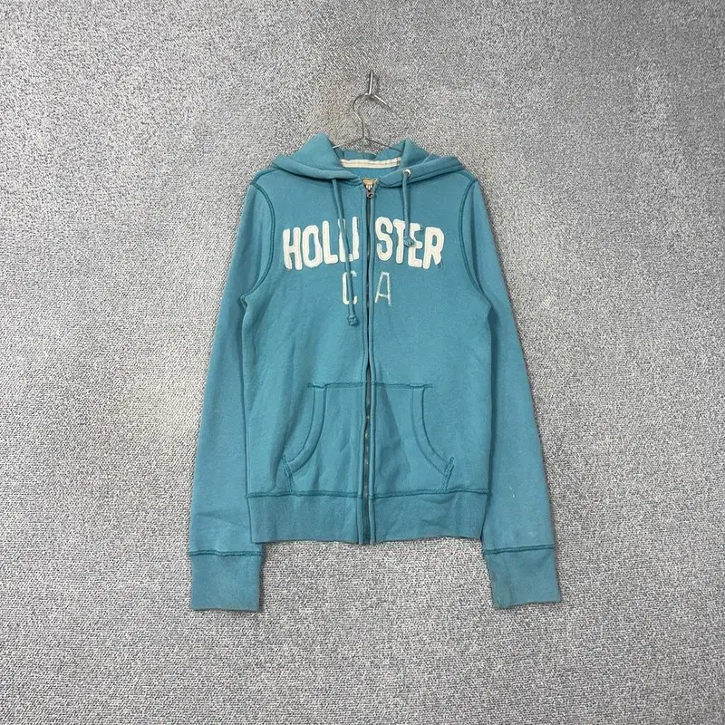 Hollister Mint Y2K Stitch Vintage Hoodie Zip-Up S