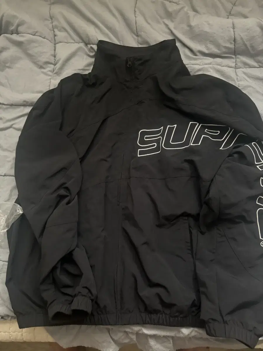 [XL]Supreme Curve Track Jacket Black