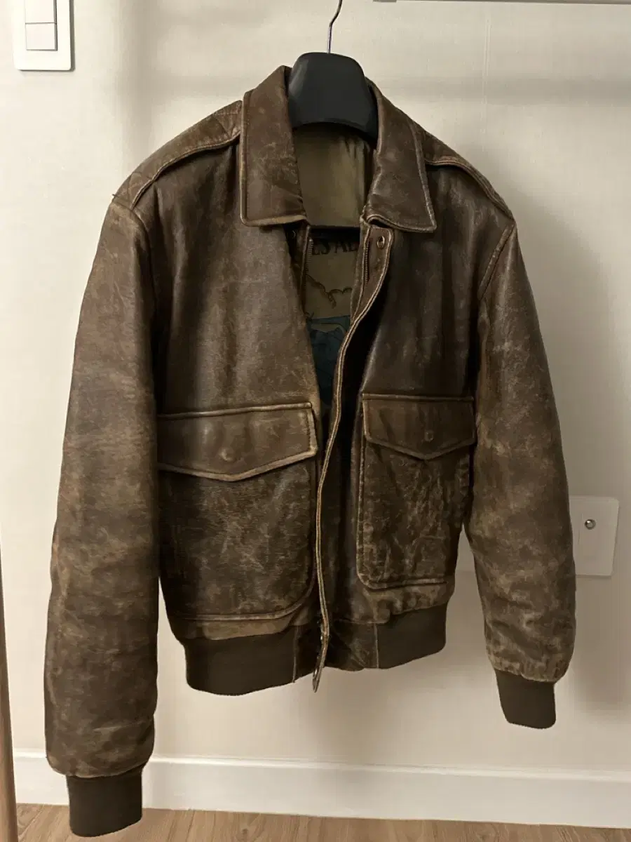 Vintage A2 leather jacket size 38