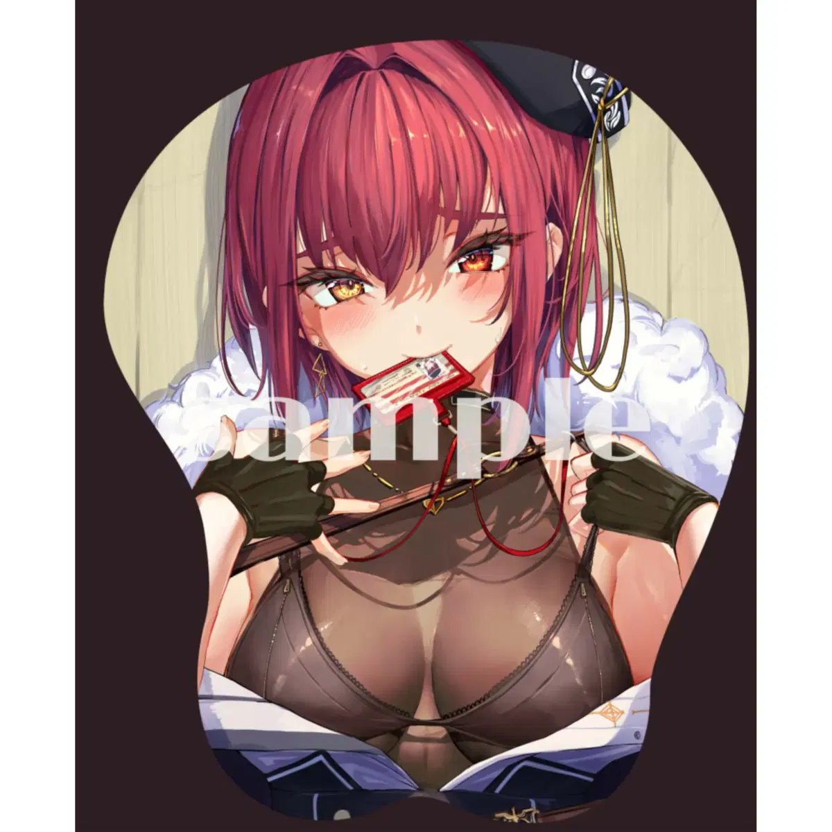 Hoshō Marine Mouse Pad Komike C102 HoloLive Akasa Eye