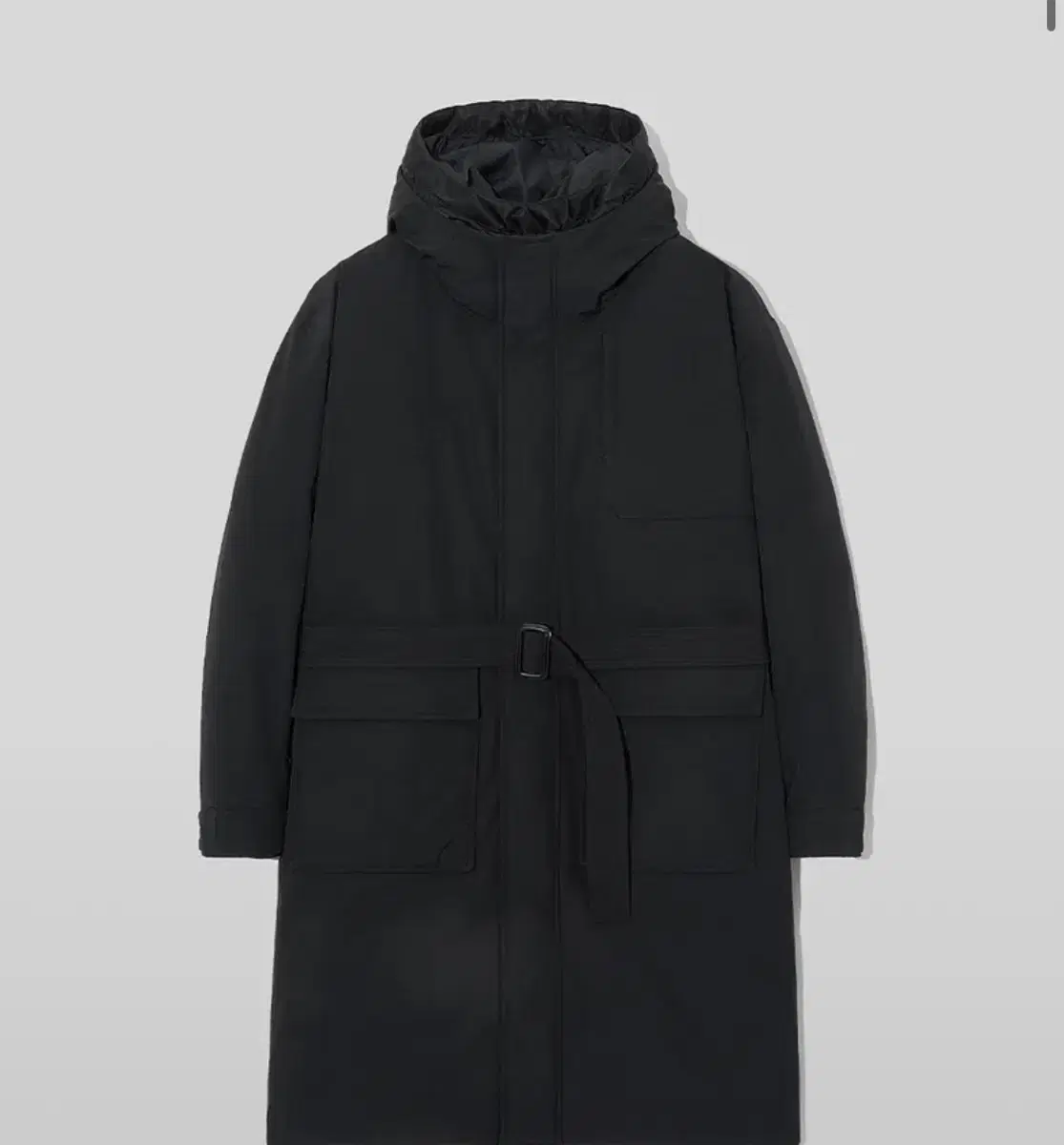 Maison Margiela Black Double Long Goose Down