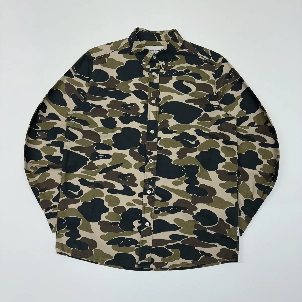 Calhart WIP Camouflage Shirt M [41126]