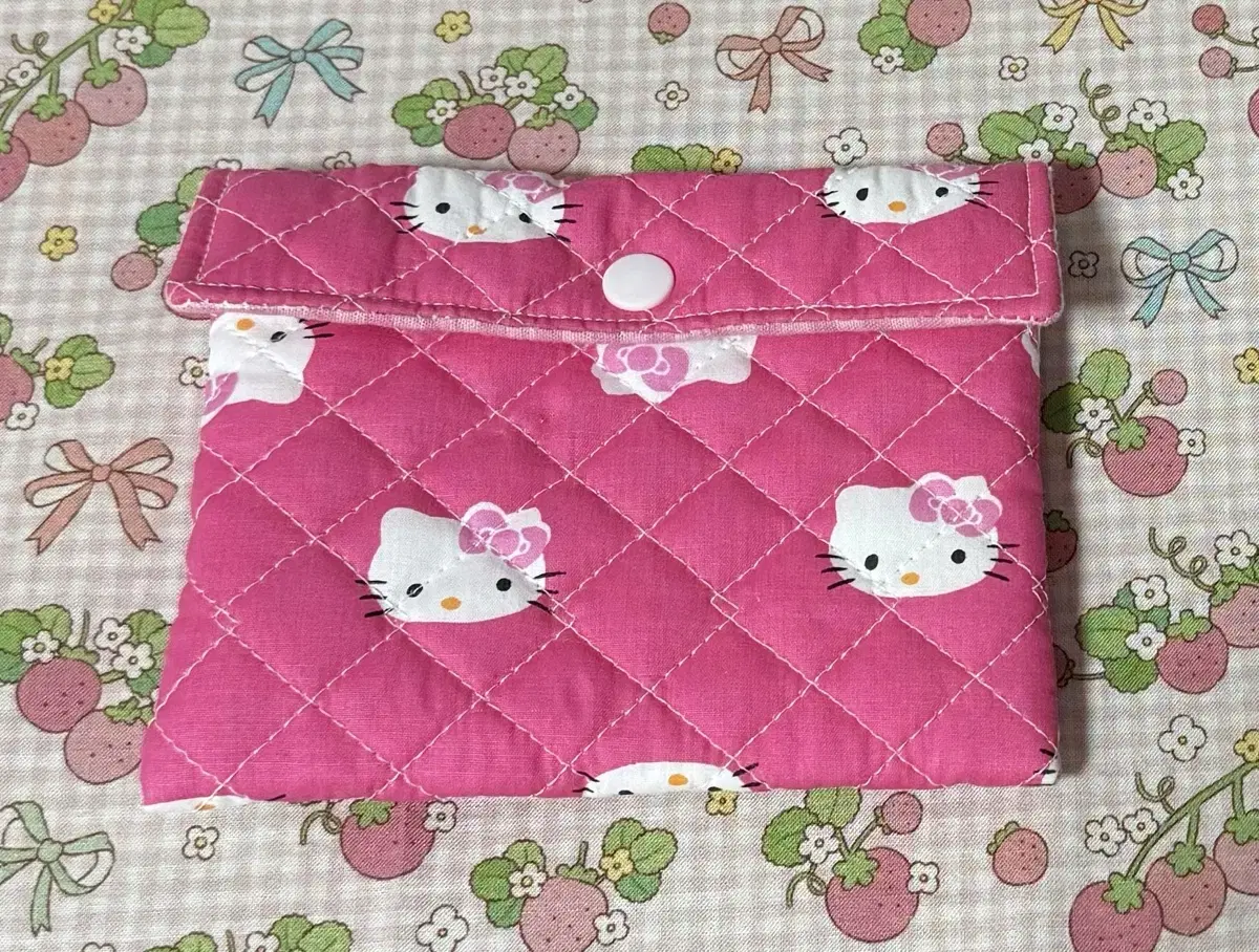 San Rio Kitty Hello Kitty Fabric Pouch