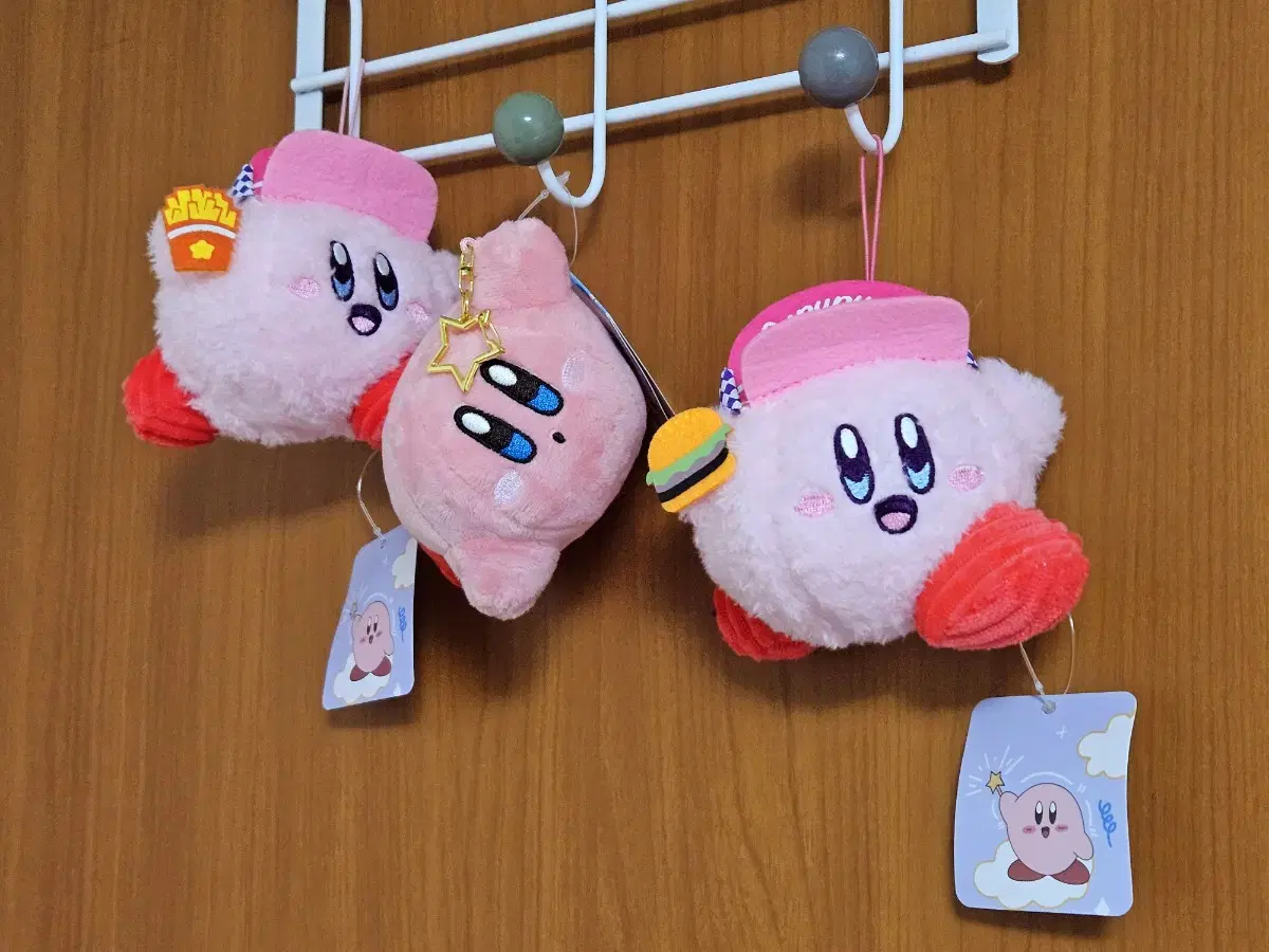 *(New 1+1) Star Kirby Bag Tag Doll*.