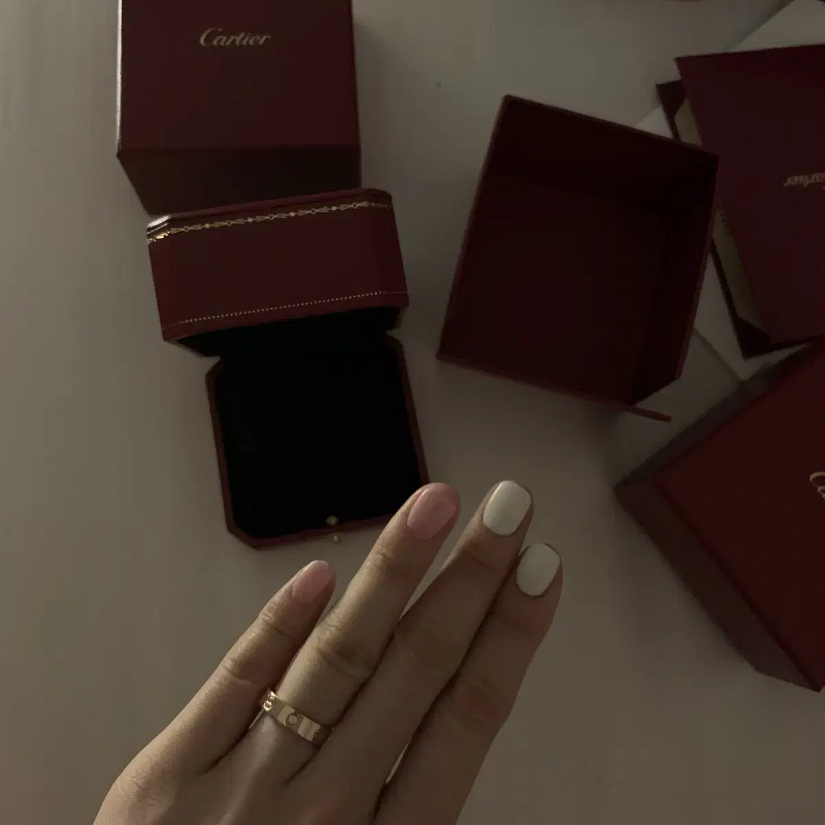 Cartier love ring 커플링 팝니다...