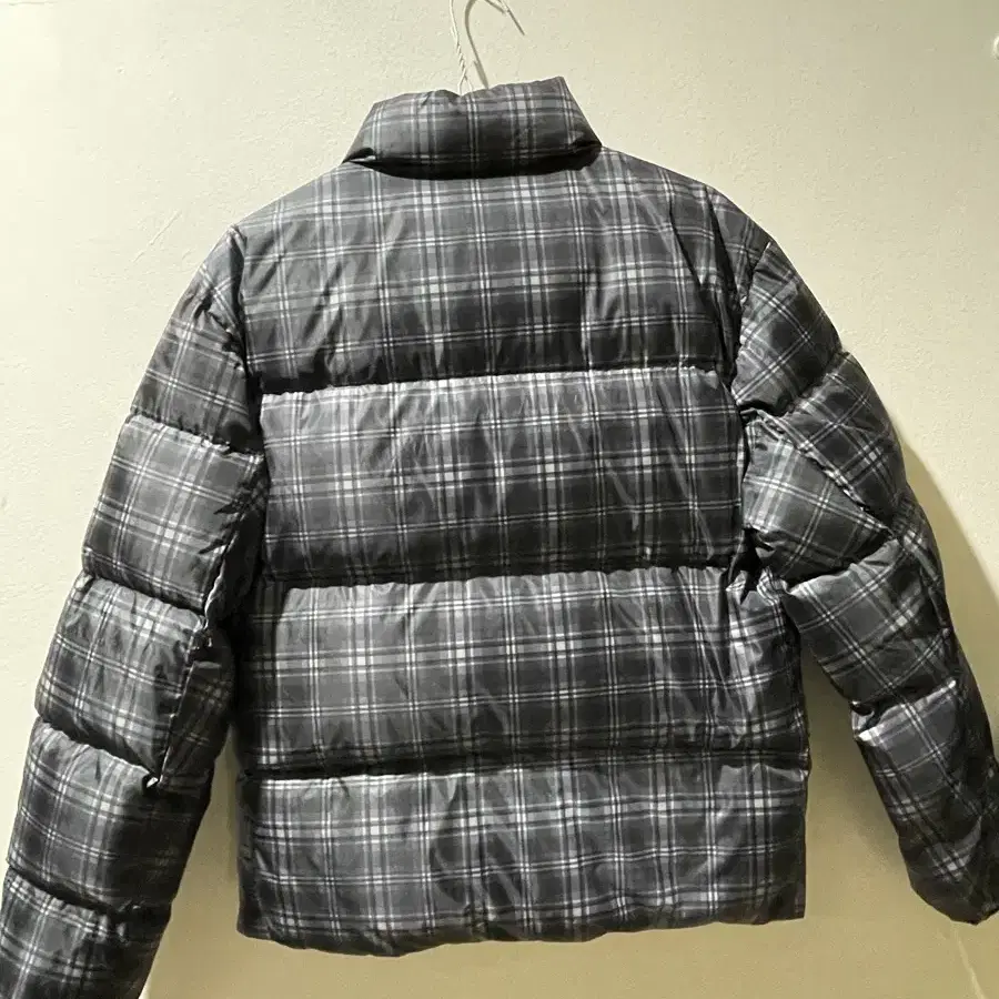 스컬프터 107 Puffer Down Plaid Blue