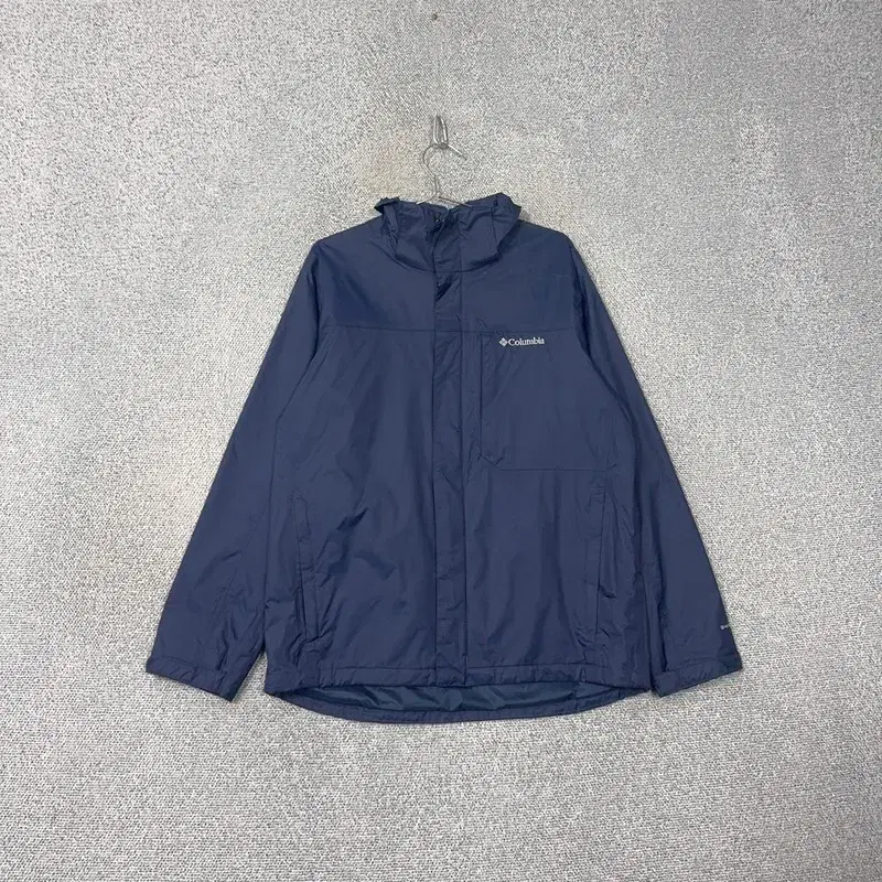 Colombia Logo Navy Windbreaker L