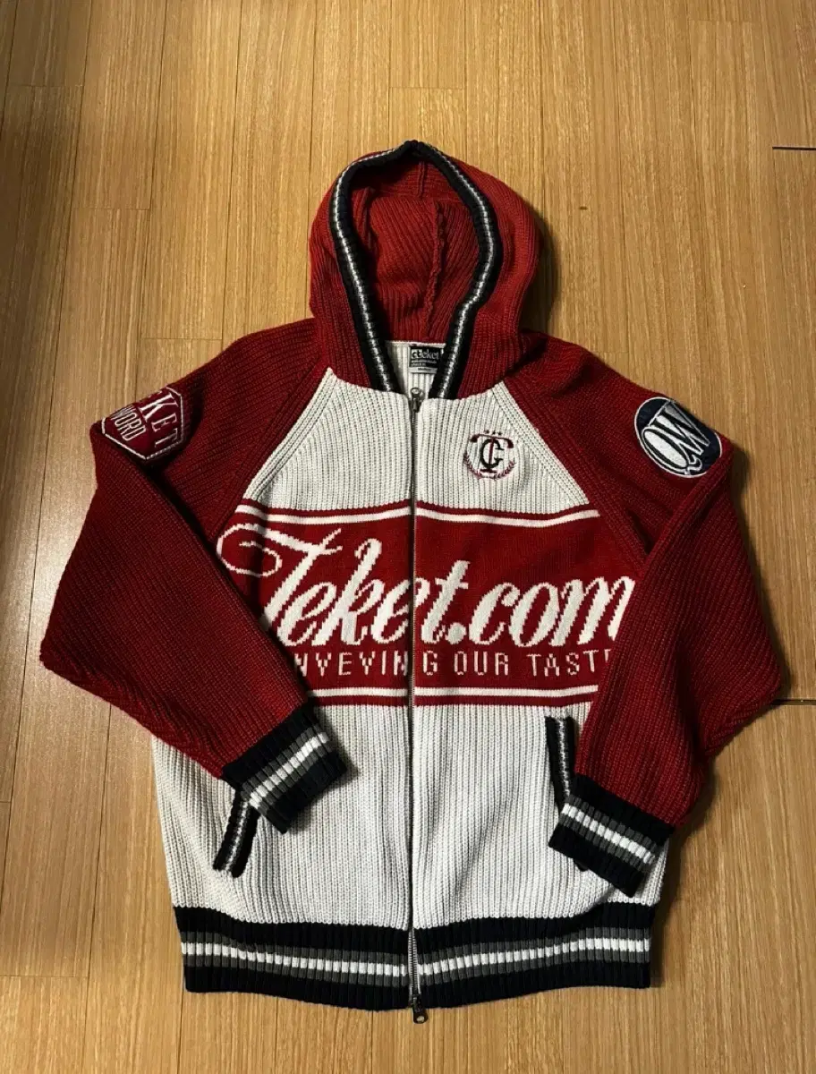 TEKET Teket Knit Hoodie Zip-up M