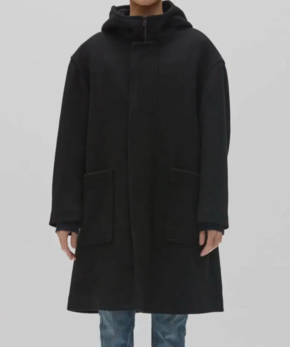 Flack MENS LOOSE HOOD COAT S