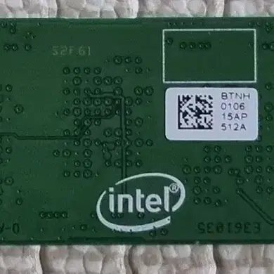 INTEL NVME 512G 팝니다