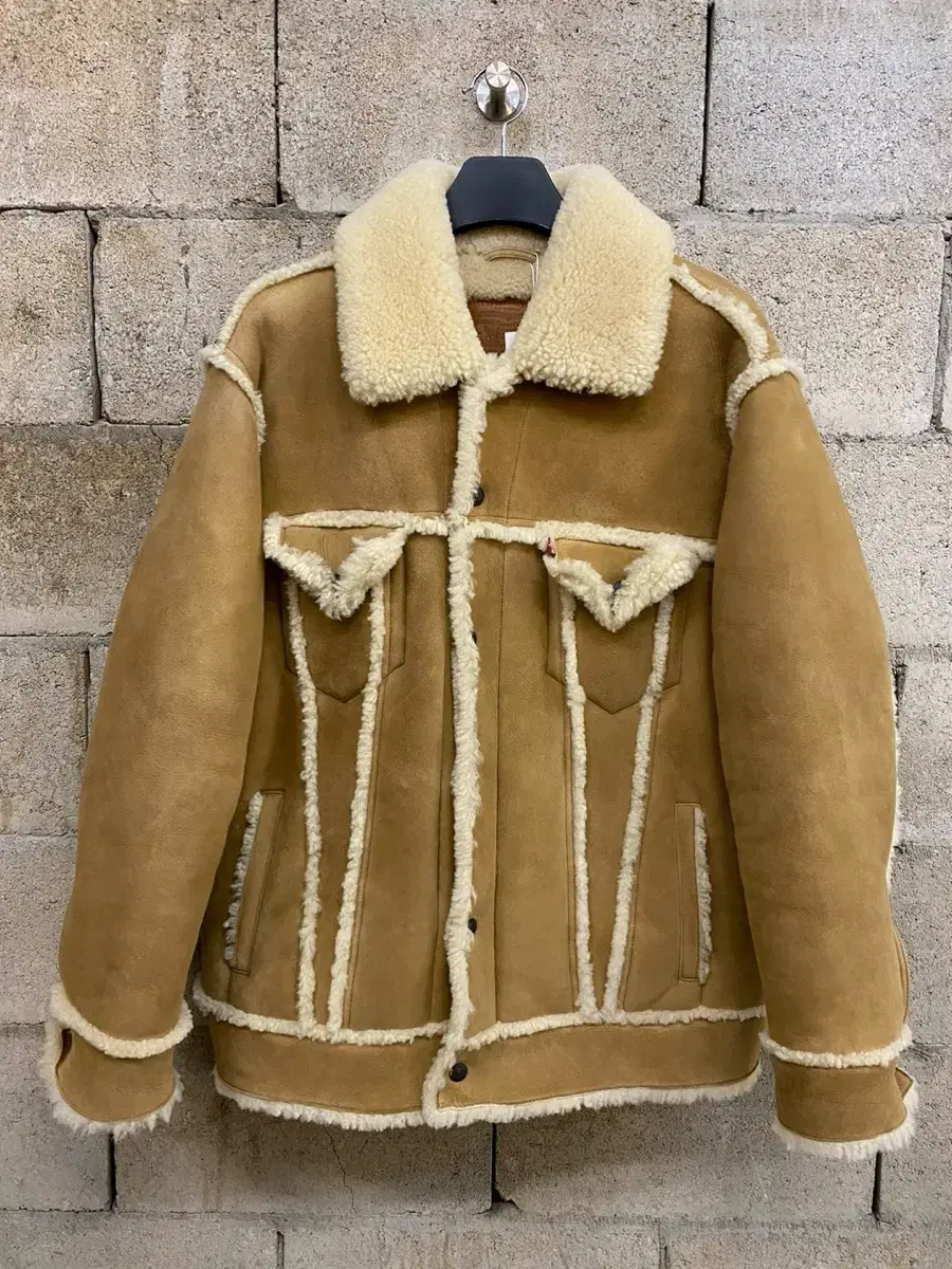 Levi's Shearling Tracker Mustang Jacket