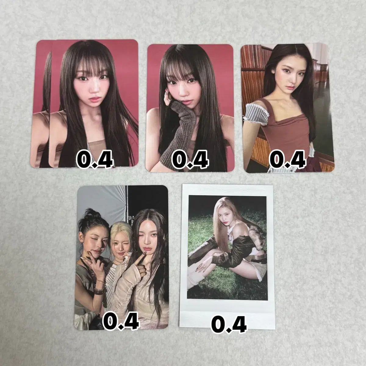 Izuna Photo Kard photocard wts sell Bae Bangmin Coco Jung Eun Mai Choi Jung Jimin