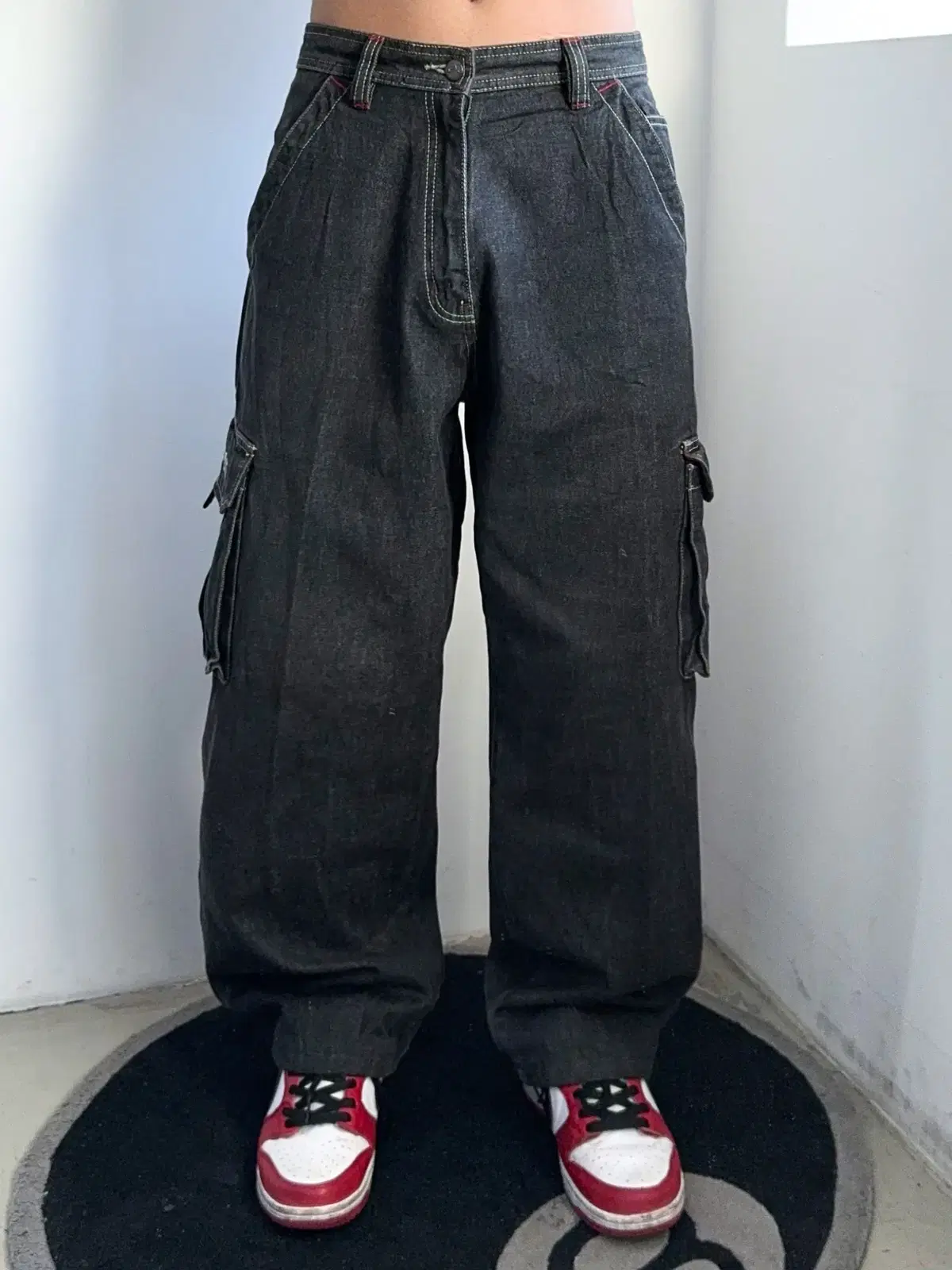 Pico Surf Denim Pocketed Cargo Pants