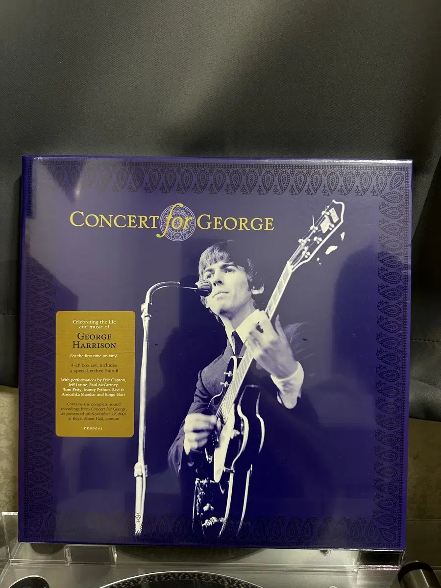 조지해리슨 희귀반 Concert For George Deluxe 4LP