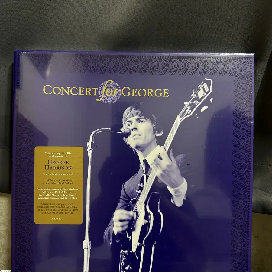 조지해리슨 희귀반 Concert For George Deluxe 4LP