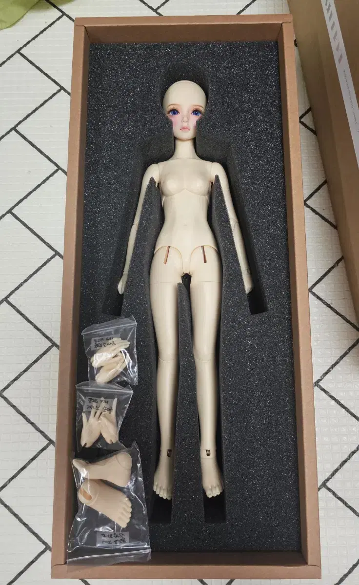 Spherical Articulated Doll MSD Normal Dolitz jini Body + Hand and Foot Parts