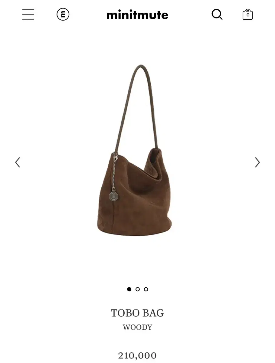 미닛뮤트 Tobo bag woody