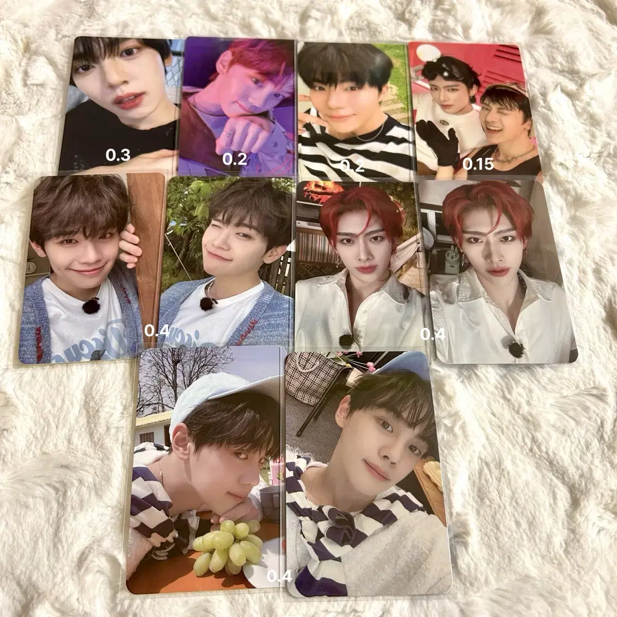 ZB1 photocard sell zerobaseone han yujin kim gyuvin park gunwook ricky kim taerae If you have a niche