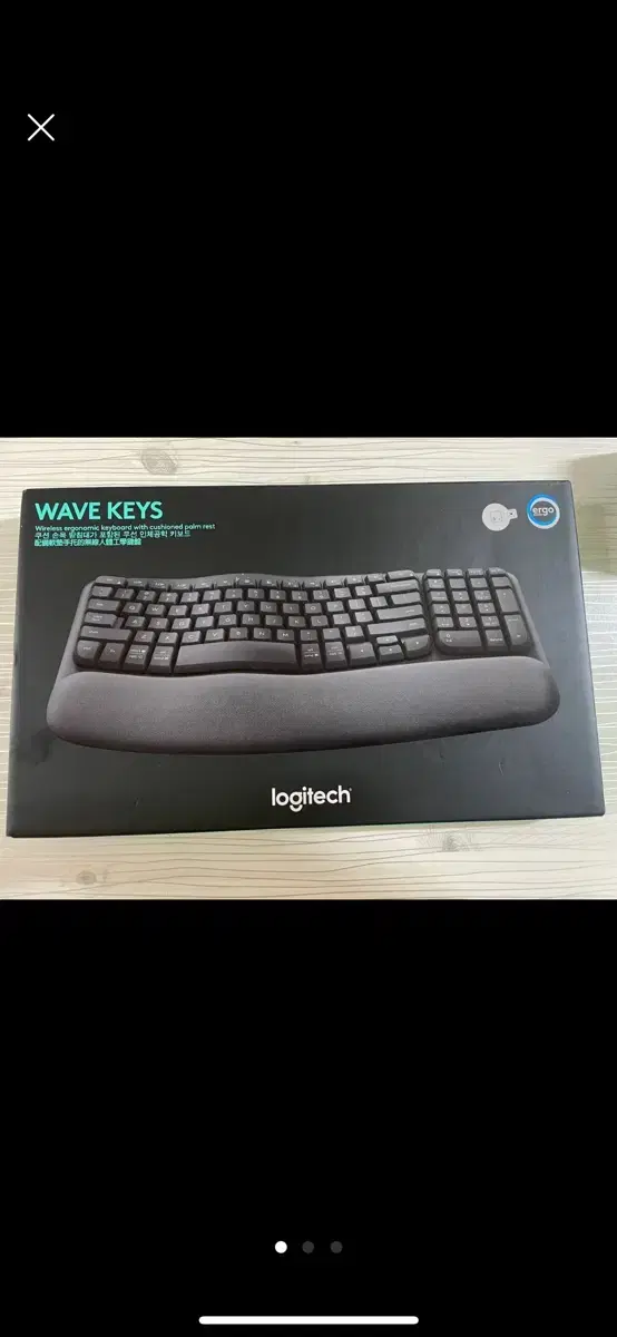 로지텍 WAVE KEYS 무선키보드